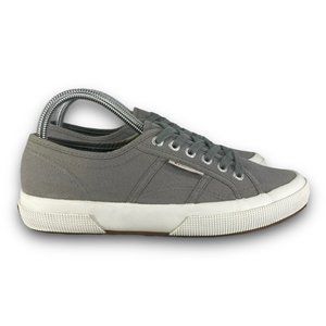 Superga 2750 Cotu Classic Sneakers S000010-M36 Low Top Gray Youth 6.5 Women 8